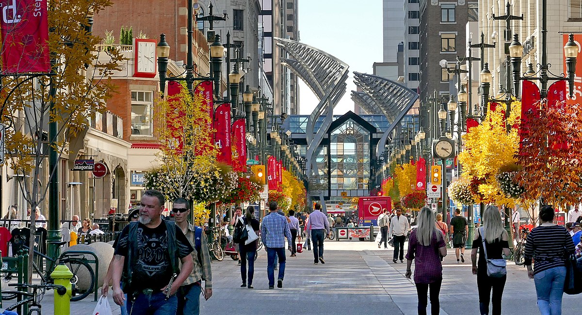 Stroll Through Stephen Avenue Walk