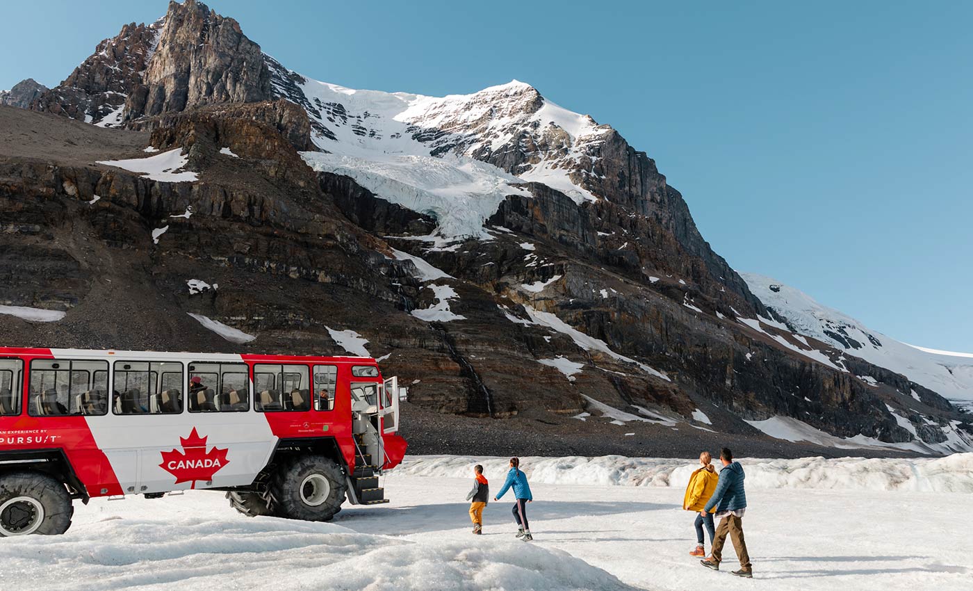 Athabasca Glacier & Columbia Icefield