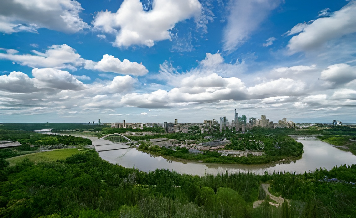North Saskatchewan River Valley